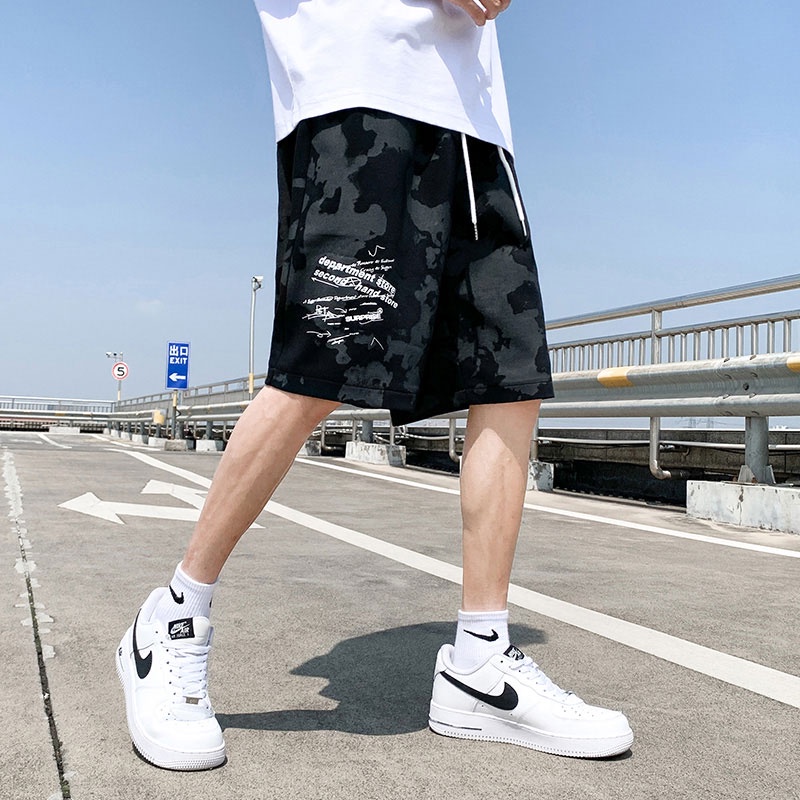 Quần Short Thể Thao Ống Rộng Thời Trang Mùa Hè Dành Cho Nam