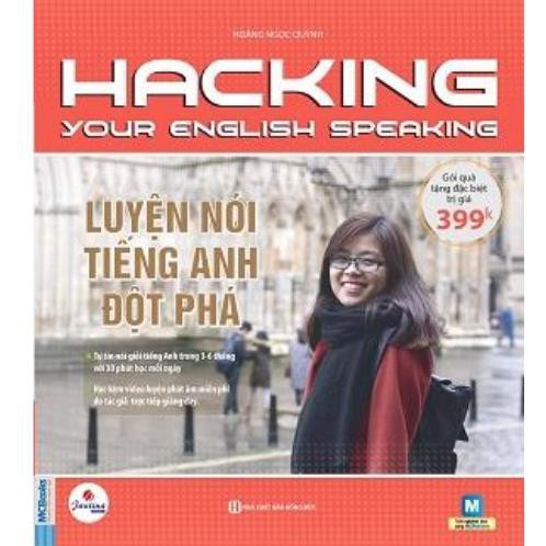 Sách - Combo 2 cuốn hacking đột phá nghe hiểu tiếng Anh+ luyện nói tiếng Anh đột phát
