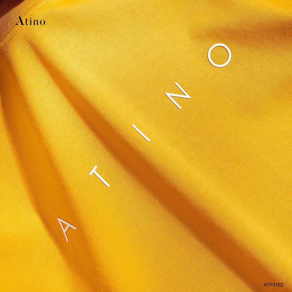Áo Thun Nam cổ tròn in nổi ATINO trẻ trung vải Cotton caocấp co giãn thoáng mát form regular ATP3102 | BigBuy360 - bigbuy360.vn