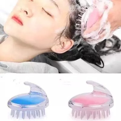 Lược Gội Đầu Silicone Nhiều Màu Massage Da Đầu Tiện Dụng