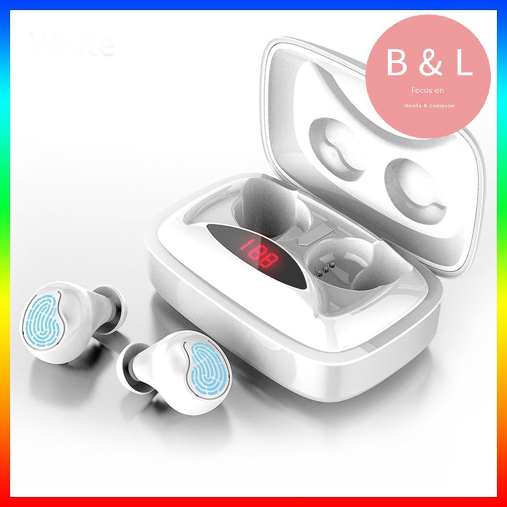 [BL]X29 5.0 BT Earphones Fashion Gradient Touch Wireless Earphone 6D Stereo