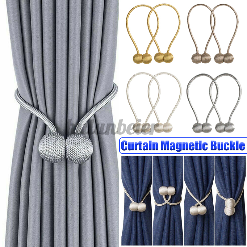 Set 2 Dây Buộc Rèm Nam Châm Tiện Lợi
