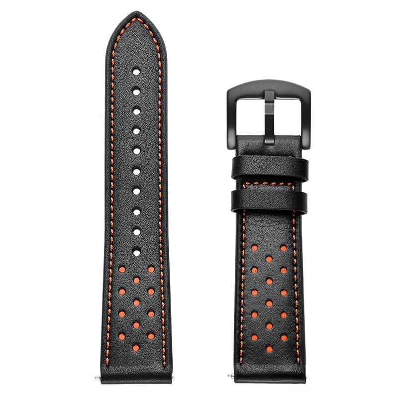 Dây da Jansin thay thế chuyên dụng cho đồng hồ thông minh Garmin Venu SQ