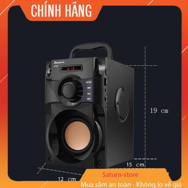 Loa bluetooth công suất lớn siêu Bass HAOYES RS - A100 chất lượng âm thanh siêu đỉnh nhất tầm giá - hàng chính hãng