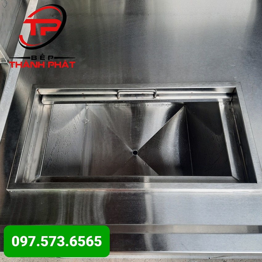 Quầy Pha chế inox 1.2m, Bảo hành 5 năm