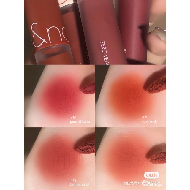 [Beman123]  [ CÓ MÀU MỚI ] SON ROMAND ZERO VELVET TINT | BigBuy360 - bigbuy360.vn
