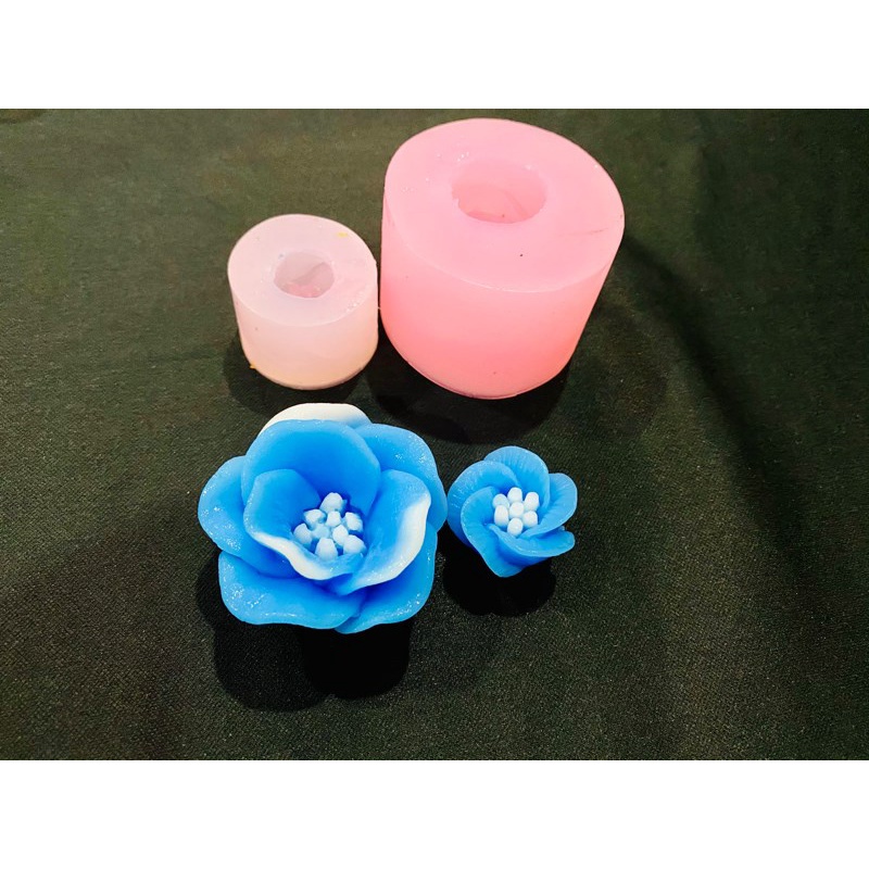Khuôn silicon Hoa Cúc THÁI đổ tạo hình bánh rau câu 3D, 4D