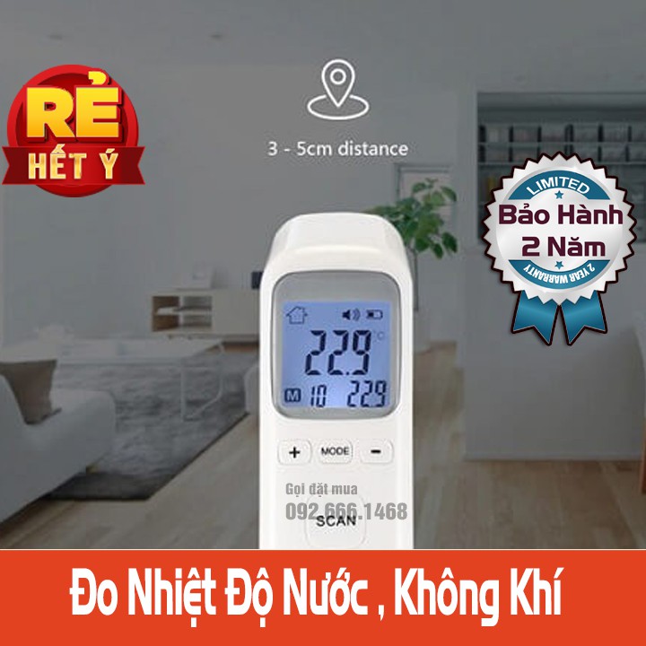 Nhiệt kế hồng ngoại đo trán đo tai Infrared