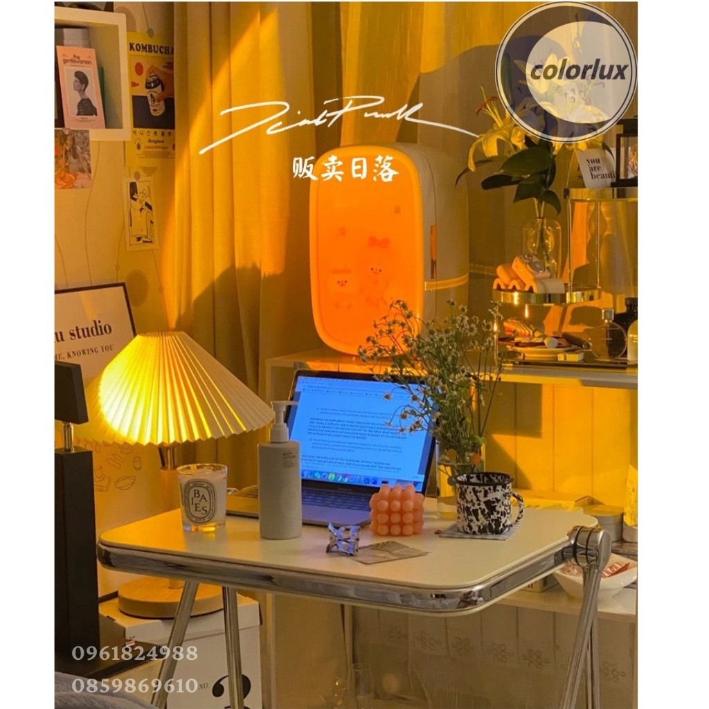 Đèn Hoàng Hôn Sunset Lights Colorlux Hỗ Trợ Quay Tiktok, Livestream, Trang Trí Phòng, Chụp Ảnh Công Suất 10W - 3W