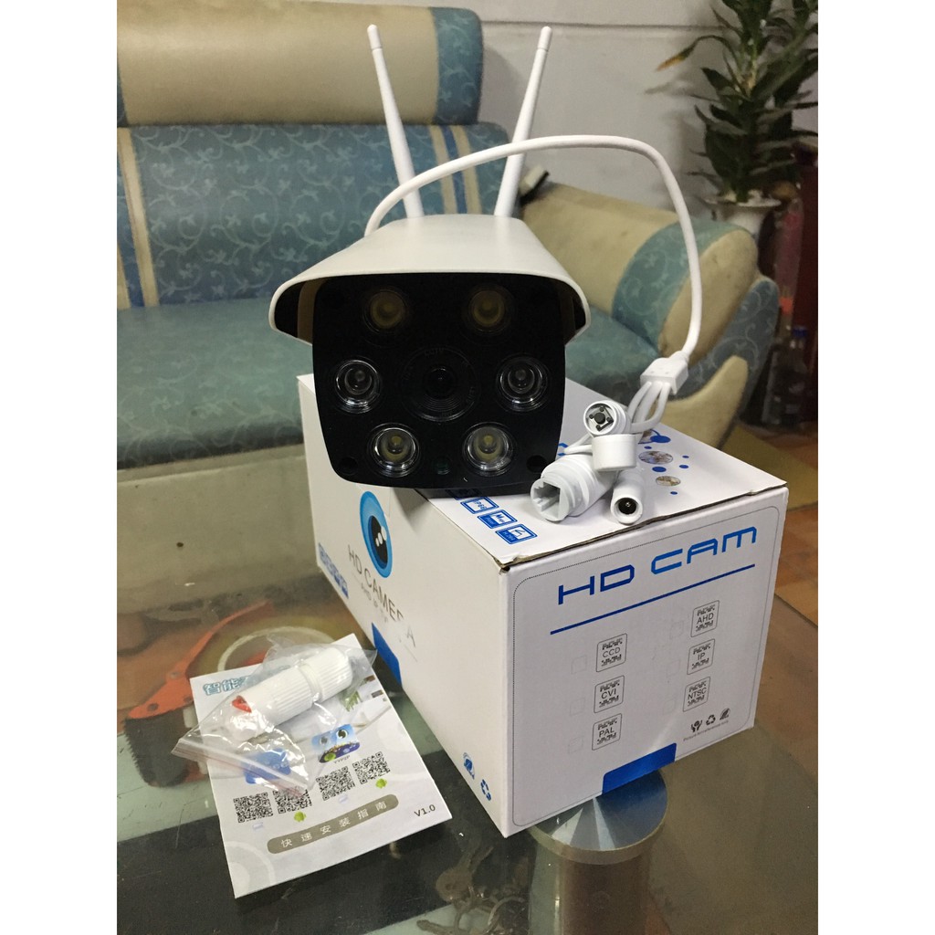 Camera Yoosee Wifi Ngoài Trời 6 Leb 2.0 FHD 1080P | BigBuy360 - bigbuy360.vn