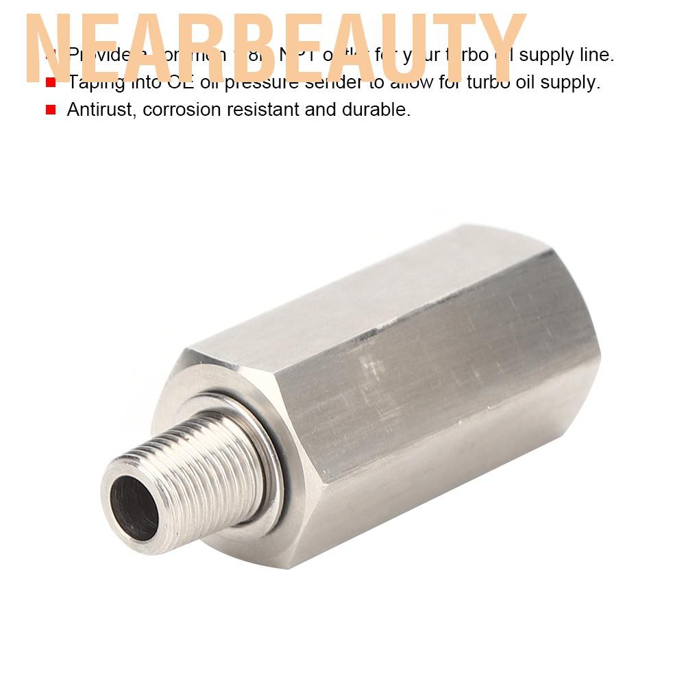 Đầu Nối Cảm Biến Áp Suất Dầu Senyar 1 / 8 Inch Npt