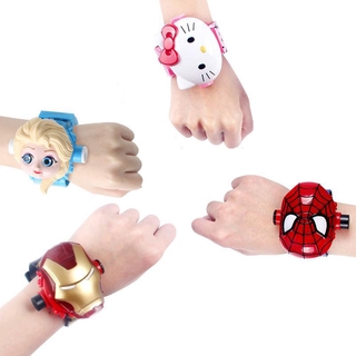 Đồng hồ đồ chơi chiếu hình 3d vui nhộn nhiều kiểu tùy chọn cho bé