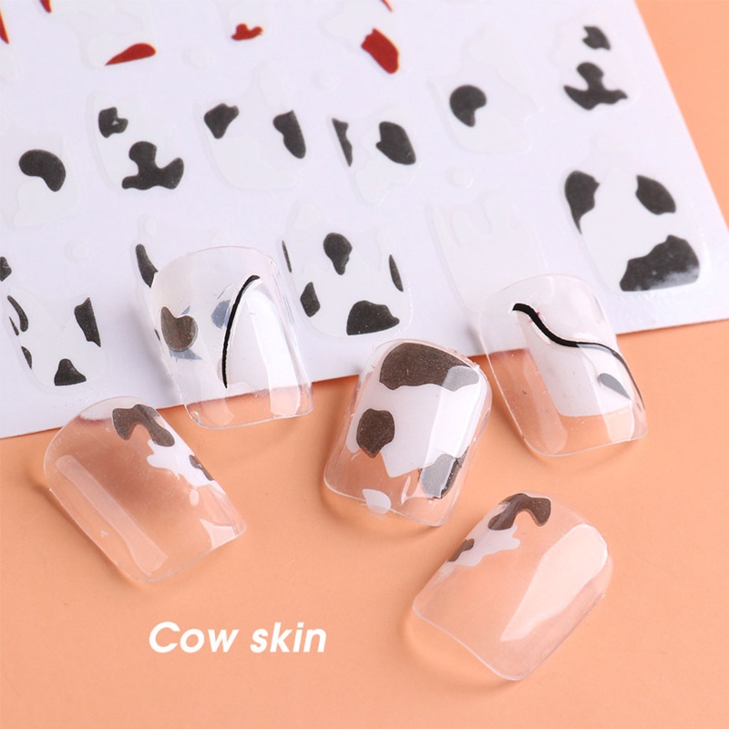 Dải Đề Can Dán Trang Trí Móng Tay Nhiều Màu Sắc Kiểu Pháp