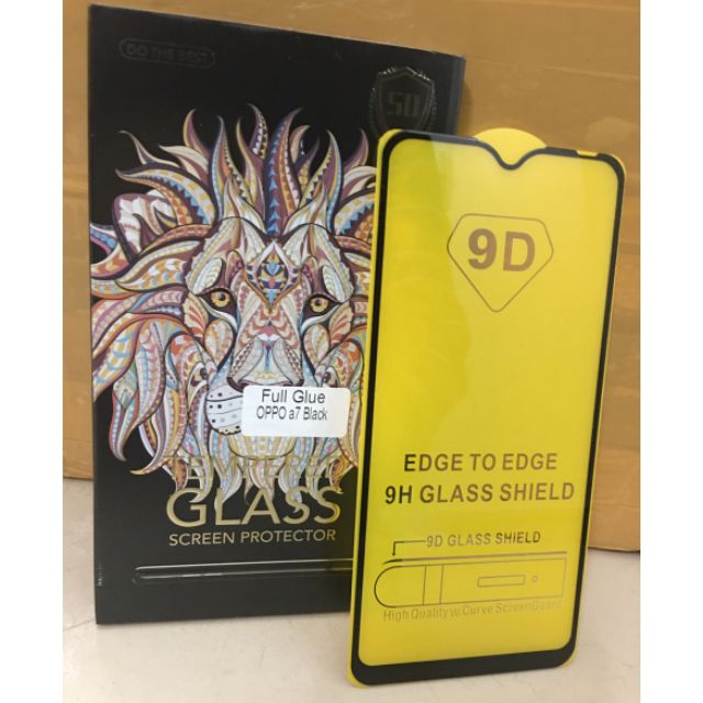 Dán kính cường lực 5D cho OPPO A7 2018 ( Full keo màn hình )