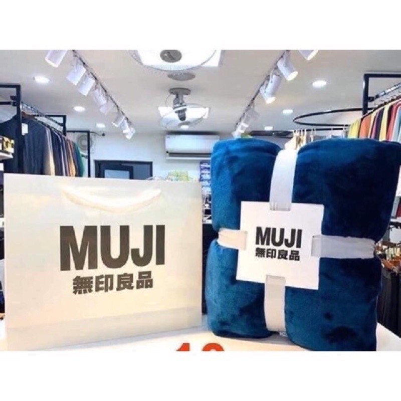 Chăn Lông Tuyết Muji Siêu Mềm Mịn, Chăn Lông Cao Cấp