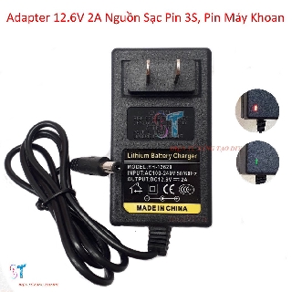 Nguồn Adapter 12.6V 2A nguồn sạc pin 3S, pin máy khoan