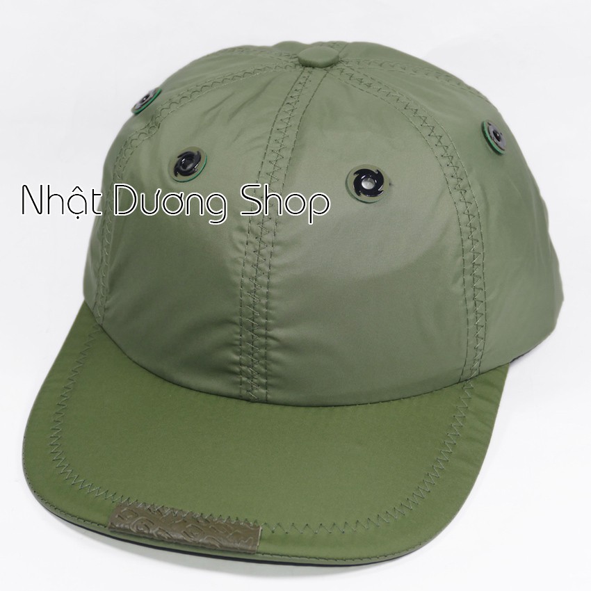[ FREESHIP ] Nón kết nam thời trang vá mỏ da mũ lưỡi trai đẹp chất liệu dù xịn sò mẫu mã đẹp, phong cách cá tính lạ mắt