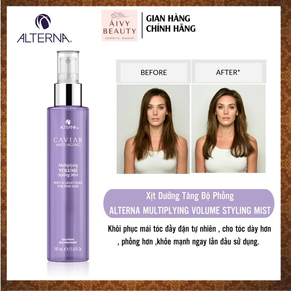 Xịt Dưỡng Tóc Tăng Độ Phồng ALTERNA Caviar Multiplying Volume Styling Mist 147ml