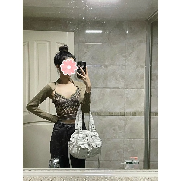 Túi Xách Da Nữ Phong Cách Y2K