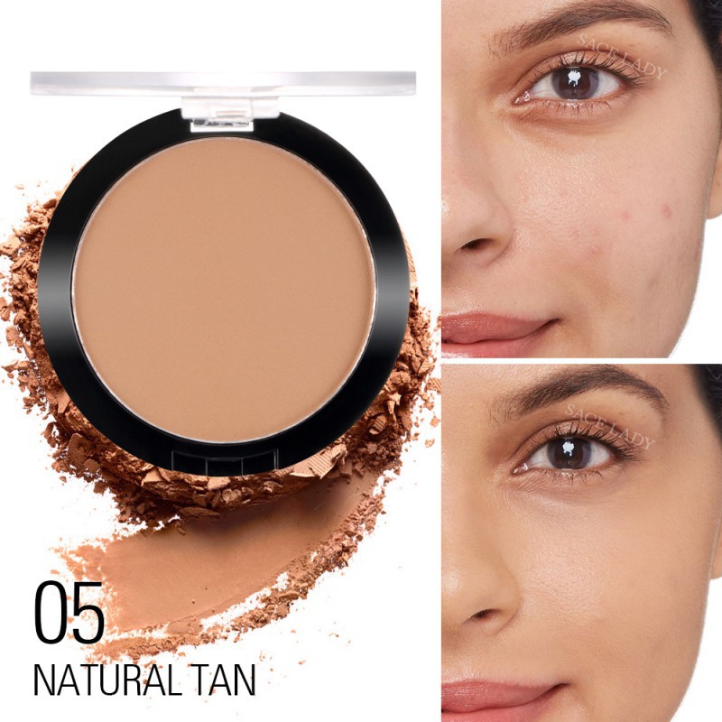 (Hàng Mới Về) Phấn Phủ Dạng Nén Kiềm Dầu Che Khuyết Điểm Không Thấm Nước Sace Lady | BigBuy360 - bigbuy360.vn