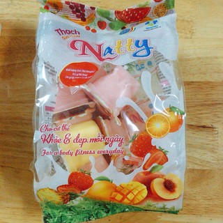 Thạch sữa chua Natty gói 432g