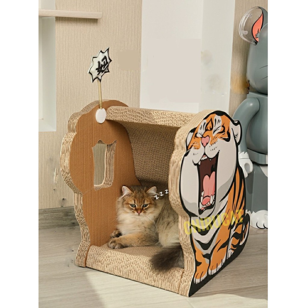 [Tặng Cỏ Catnip] Bàn Cào Móng &quot;Hổ Con Gào Mẹ&quot; Siêu To Khổng Lồ Cho Các Boss