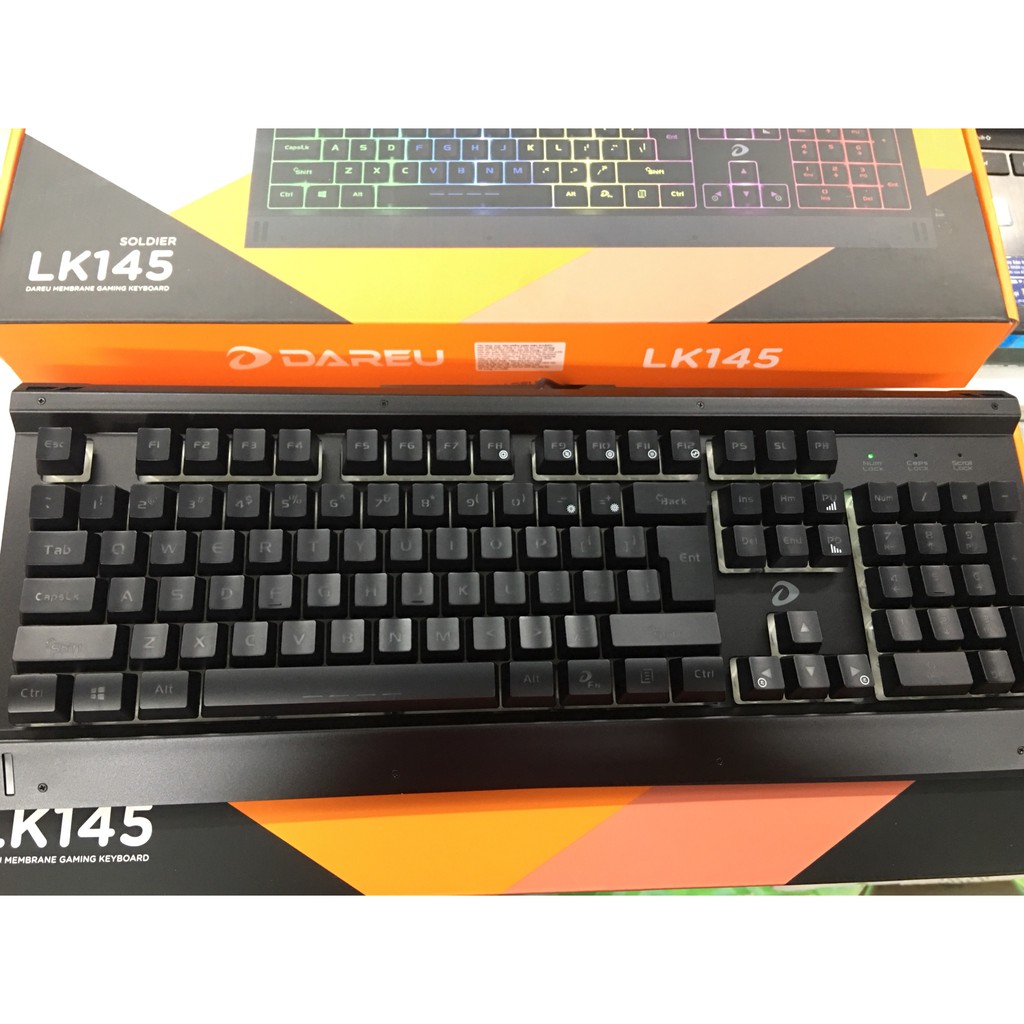 Bàn phím giả cơ Dareu LK145 chuyên game và văn phòng có led - Chính hãng bảo hành 24 tháng | BigBuy360 - bigbuy360.vn