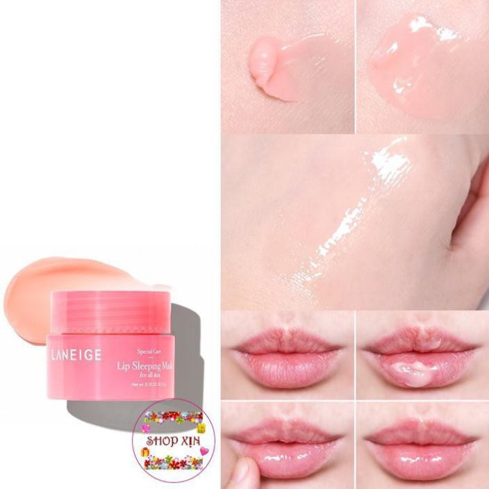 [SALE SẬP SÀN] Mặt nạ ngủ môi Laneige Lip Sleeping Mask mini Hàn Quốc mẫu mới 2020 FREESHIP TOÀN QUỐC