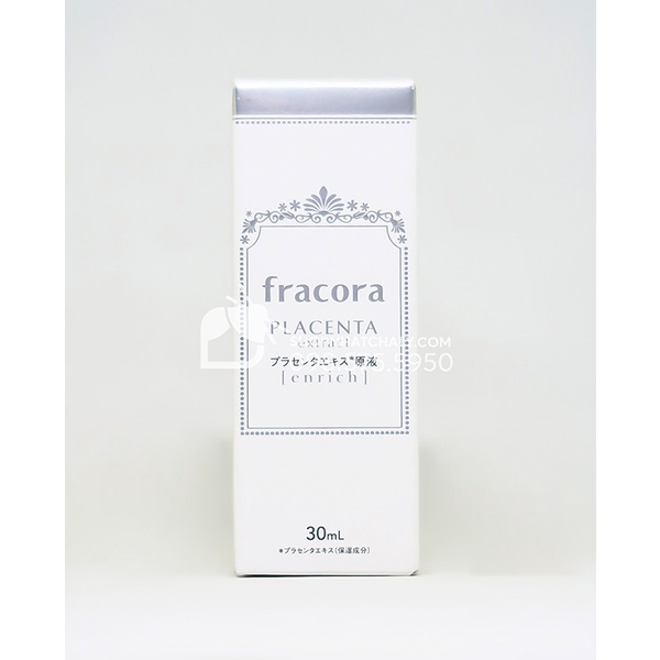 Serum nhau thai Fracora White'st Placenta Extract Enrich 30ml Nhật
