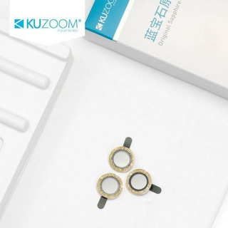 Bộ dán kim Cương mắt camera kuzoom iPhone 11 / 12 13 / MINI / PRO / MAX  Siliver Diamond nổi bật - NHŨ VÀNG , BẠC , XANH