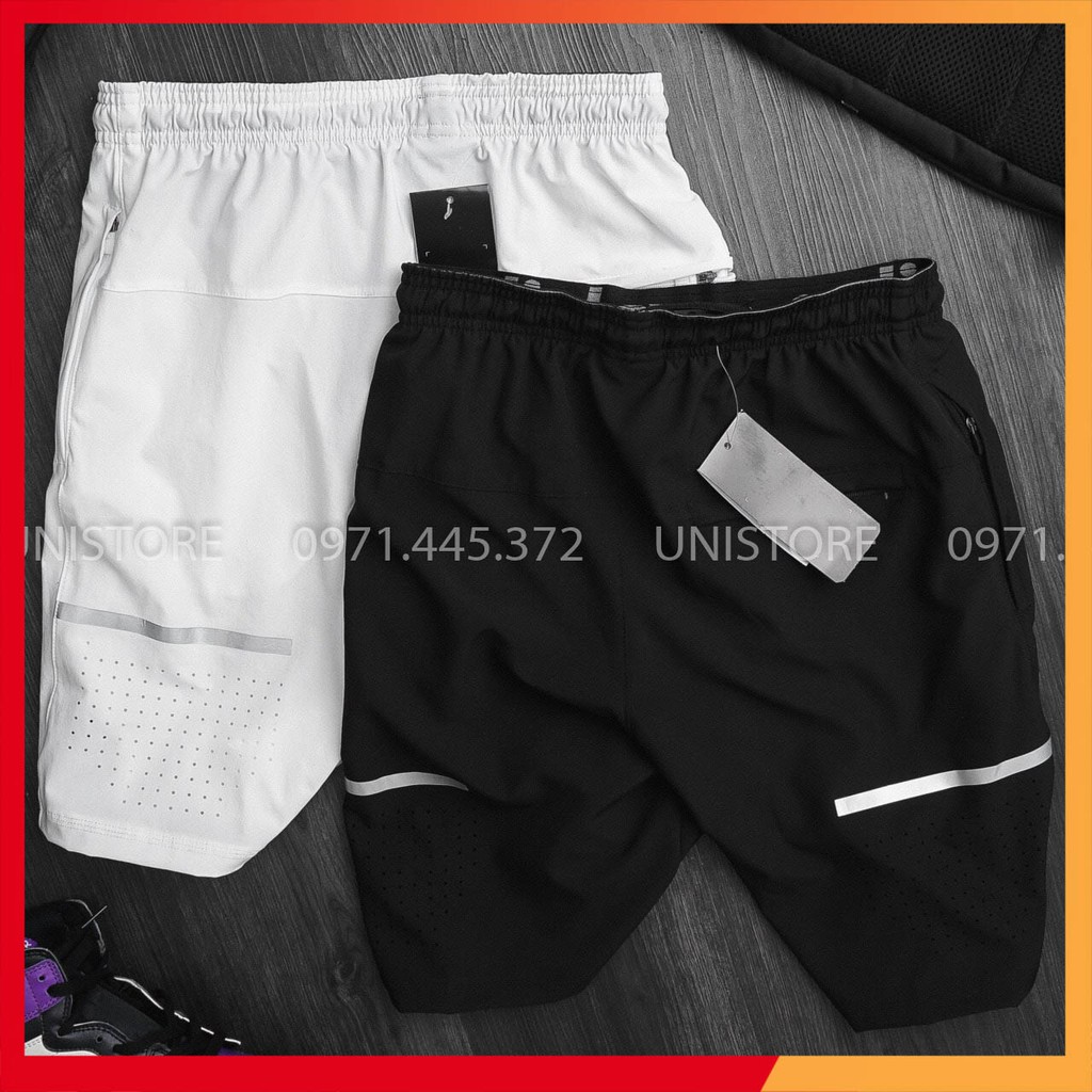 Quần đùi nam short thể thao gió thun lửng tập gym nam SDA10 xuất khẩu