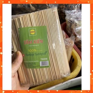 200g Tăm tre xiên thịt, que xiên thịt nướng loại 15cm .