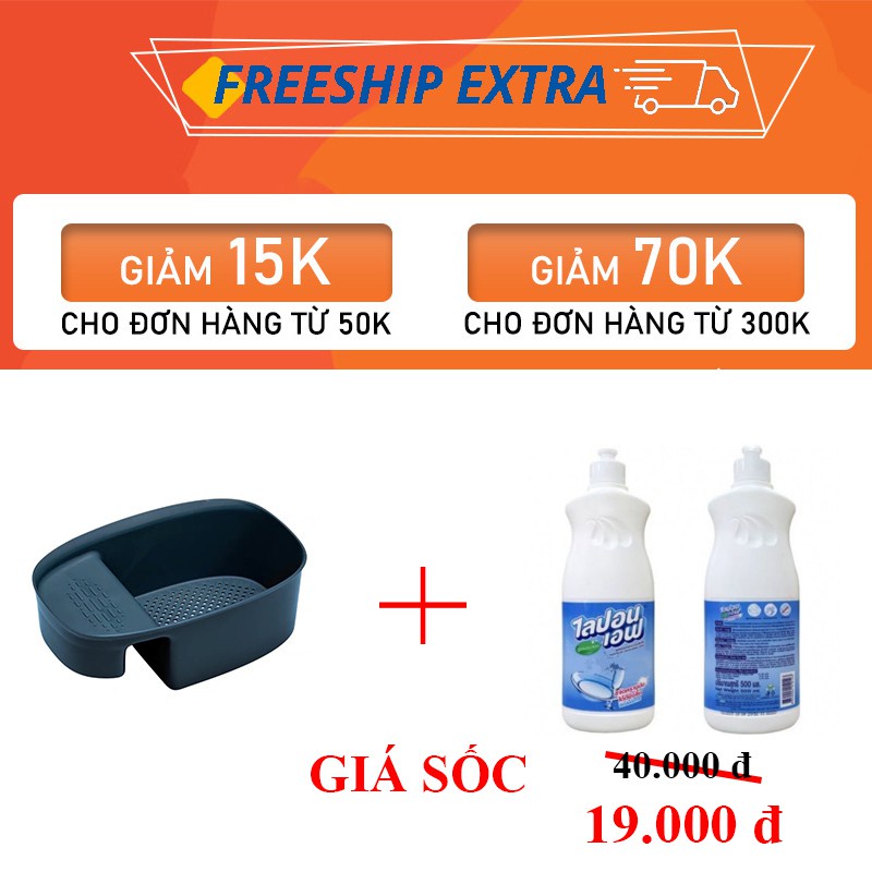 [Mã LIFE20KALL giảm 10% đơn 50K] Khay Lọc Rác Bồn Rửa Bát [HÀNG HIỆU] Kèm Để Đồ Đa Năng