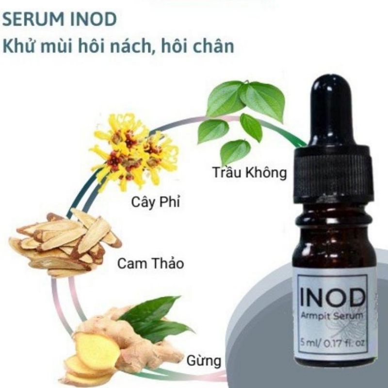 Inod Hôi Nách HUYỀN PHI Khử Mùi Hôi Chân Hôi Nách Serum Ngăn Mồ Hôi Nách