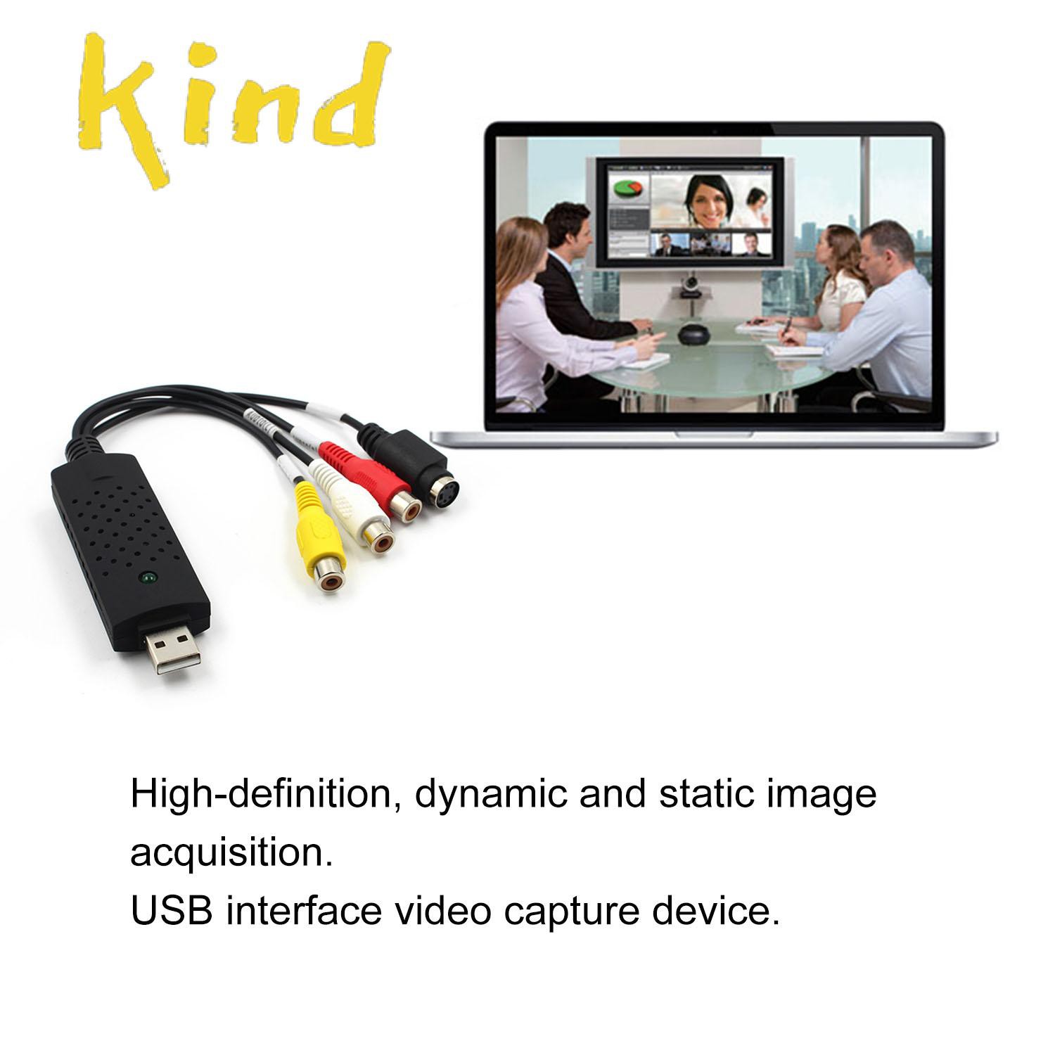 Bộ Chuyển Đổi Usb 2.0 Cho Tv Dvd Vhs Dvr Hỗ Trợ Win8 / Win10