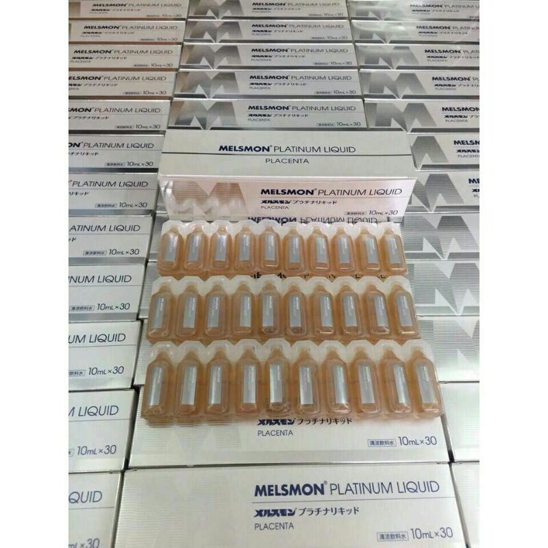 MELSMON PLATINUM LIQUID PLACENT nhau thai ngựa Nhật 10*10ml | BigBuy360 - bigbuy360.vn
