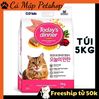 HẠT TODAY'S DINNER CHO MÈO TRÊN 3 THÁNG TUỔI - BAO 5KG