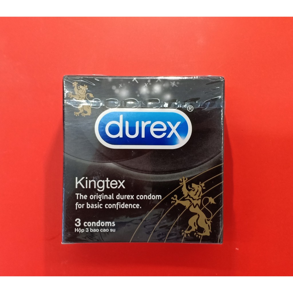 Bao cao su Durex (hộp 3 cái) đủ loại