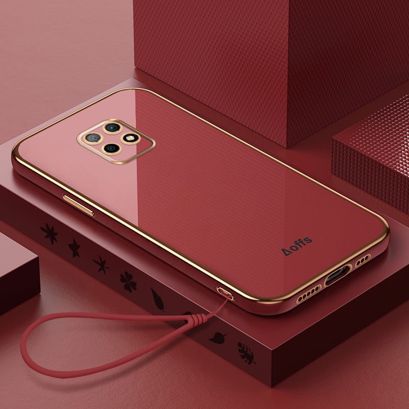 QIANZI Ốp Lưng Màu Trơn Siêu Mỏng Sang Trọng Cho xiaomi redmi ntoe9 9pro 9s note10 10pro xiami10 redmi9 9a