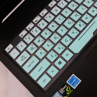 Film bọc bảo vệ bàn phím cho laptop Asus flying fortress 7 i7 / GTX1650 15.6 -inch 2019