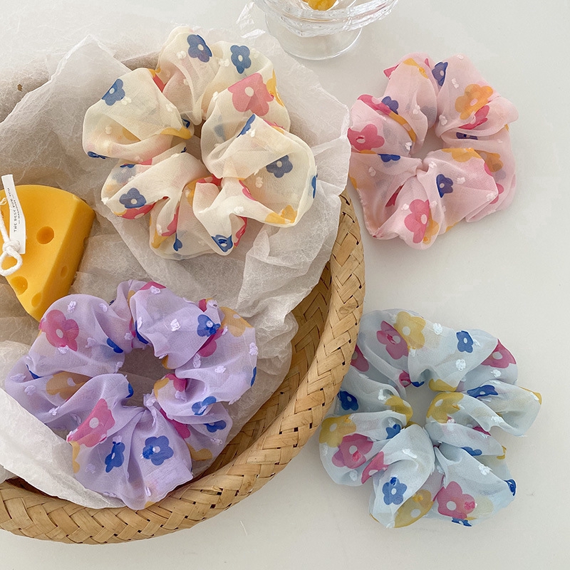 Dây cột tóc bằng lưới thời trang Hàn Quốc cho nữ