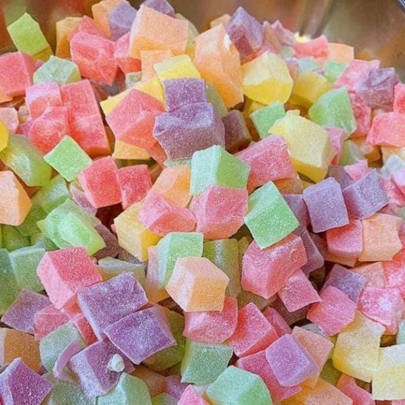 Kẹo dẻo sữa Đà Lạt thơm ngon hương vị trái cây