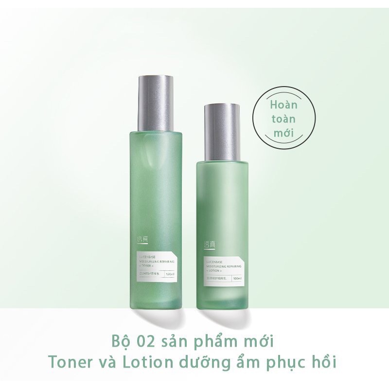 Toner nước hoa hồng phục hồi da Lucenbase 120ml