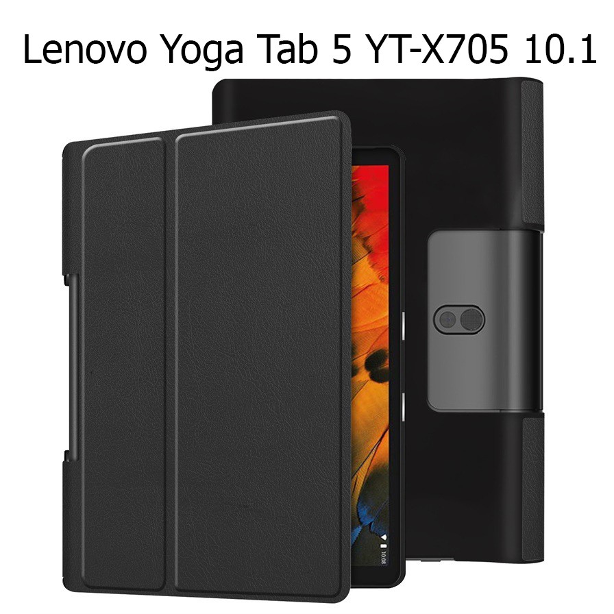 Bao Da Lenovo Yoga Tab 5 YT-X705 10.1 Inch 2019 Hỗ Trợ Smart Cover Cover Dành Cho Máy Tính Bảng