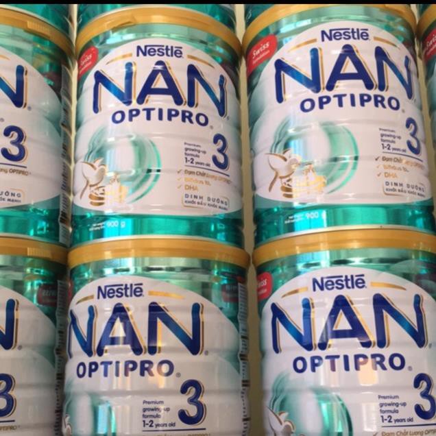 Sữa bột Nan 3 Optipro combo 4 lon (900g).