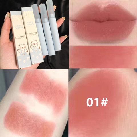 [Hàng mới về]Son Kem Lì Cappuvini Soft Touch Lip Tint 3g