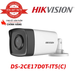 Camera hồng ngoại 2.0 megapixel hikvision ds-2ce17d0t-it5 - hàng chính hãng
