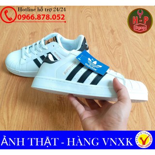 ⚡ Giày Adidas superstan tem vàng mũi sò