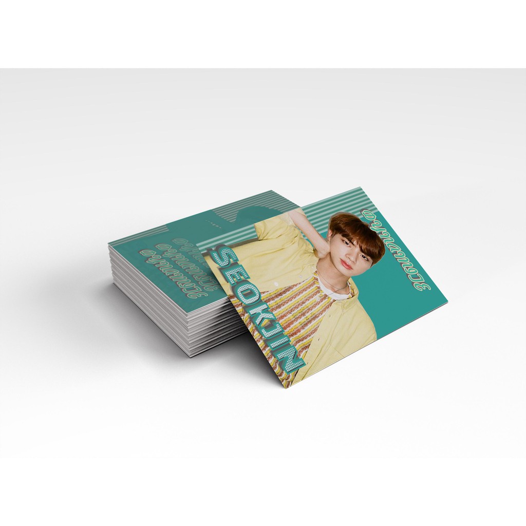Bộ card BTS Dynamite 2 mặt dày đẹp (7 card)