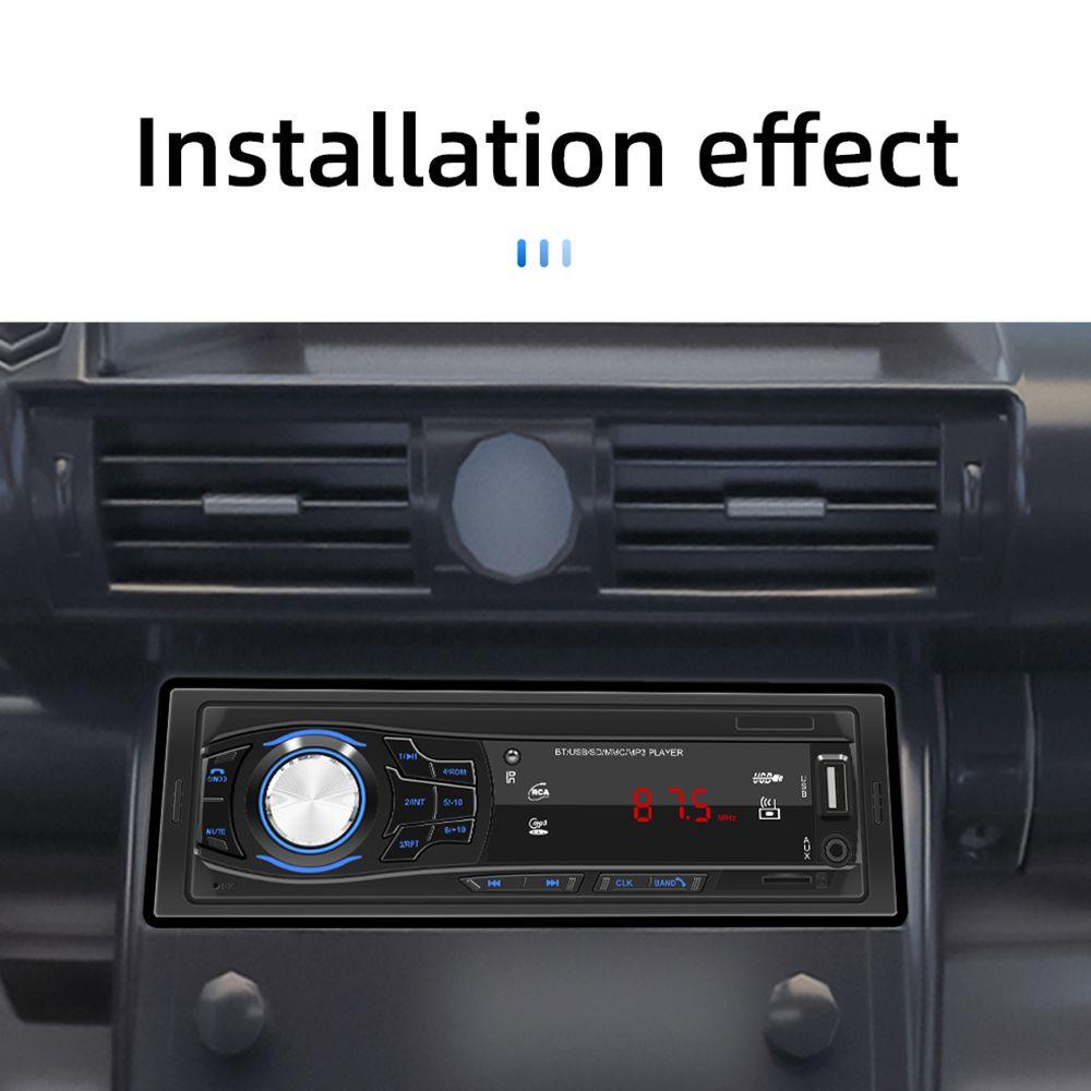 MYRONGVN Máy Nghe Nhạc MP3 / FM / USB / AUX Rảnh Tay Tích Hợp Bảng Điều Khiển Dành Cho Ô Tô